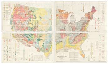 (GEOLOGY.) United States Geological Survey; George W. Stose, compiler. Geologic Map of the United States.